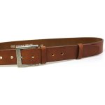 Penny Belts pánský kožený opasek EXKLUZIV 502-R42 světle hnědý – Sleviste.cz