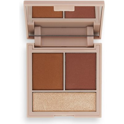 Makeup Revolution Fair Contour Powder Compact Palette Paletka na tvář 7 g – Zbozi.Blesk.cz