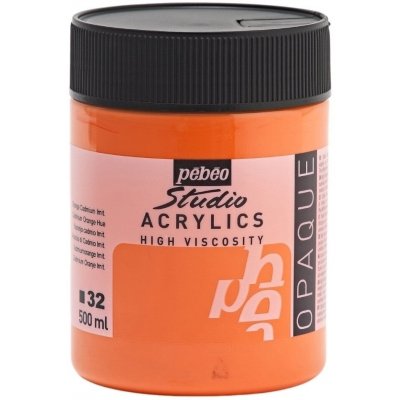 Pébéo Akrylová barva 500m 32 cadmium orange hue – Hledejceny.cz