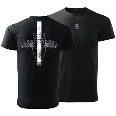 Giants Fishing tričko pánské Šupináč Hlava černé – Zboží Dáma