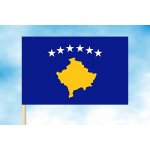LIBEA, s.r.o. Vlajka Kosova Rozměr: 40×60 cm, Uchycení: Návlek na žerď – Hledejceny.cz
