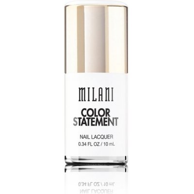 Milani lak na nehty Color Statement 28 Spotlight White 10 ml