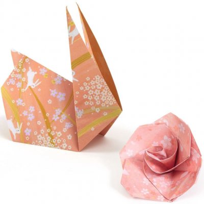 Djeco Papíry na origami Haru – Zboží Mobilmania