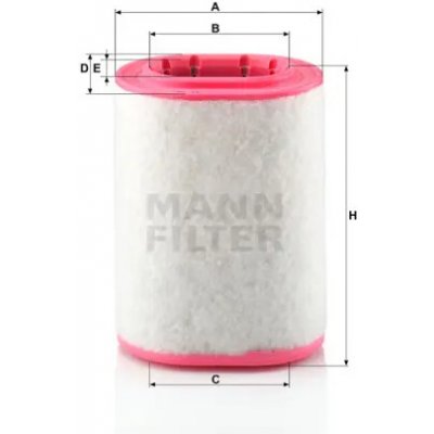 MANN FILTER Vzduchový filtr C 18 161 – Hledejceny.cz