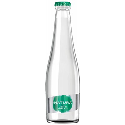 Natura Voda jemně perlivá 24 x 300 ml – Hledejceny.cz