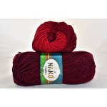 Příze Nako Ombre 20312 červený melír – Zboží Dáma