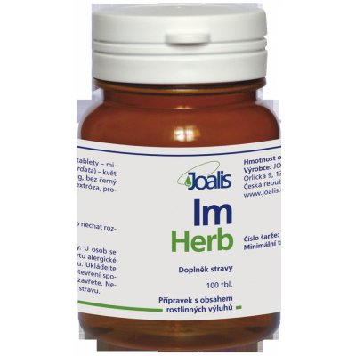 Joalis ImHerb ImunoHelp 100 tablet – Hledejceny.cz