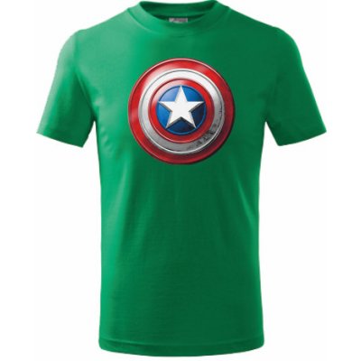 Tričko Avengers 6 středně zelená