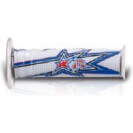 ARIETE řazení (gripy) 02632-RBA EVO ROAD (120 mm) bez otvoru barva bílá/světle modrý | Zboží Auto