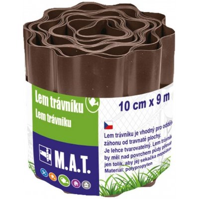 lem trávníku hnědý 10cmx9m – Zboží Mobilmania