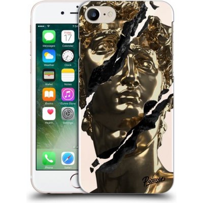 Pouzdro Picasee silikonové Apple iPhone 8 - Golder čiré – Zboží Mobilmania