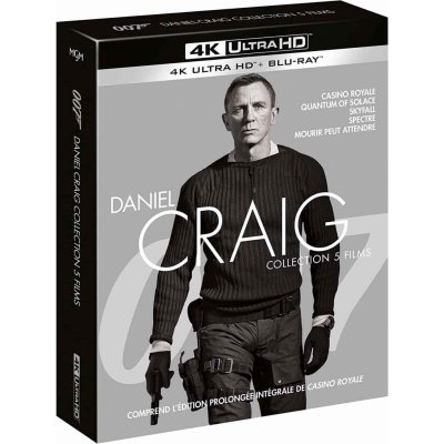 James Bond: Daniel Craig kolekce 4K Ultra HD BD