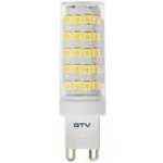 GTV LED A-G, G9, 3000K, 6.5W, AC220-240V, 360°, 600lm, 57mA – Hledejceny.cz