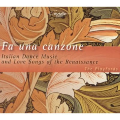 Caccini Giulio - Fa Una Canzone - Italian Dance Music & Love Songs Of Renaissance CD – Hledejceny.cz