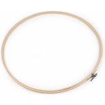 Vyšívací kruh bambusový extra velký Ø33; 35,5; 40 cm 3 bambus světlý 1 ks – Zboží Dáma