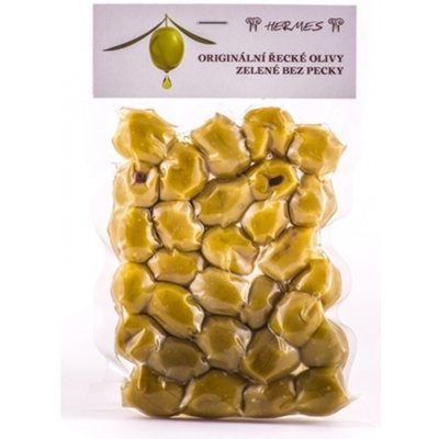 HERMES Vacum zelené olivy bez pecky 140 g – Zboží Dáma
