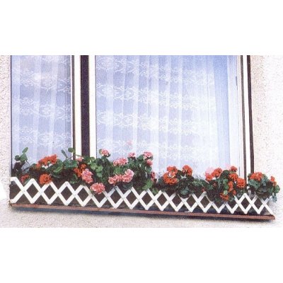 Nohel garden Zahrádka okenní GARTEN bílá 75 cm – Zboží Dáma
