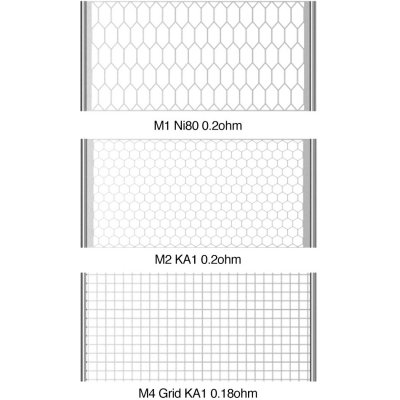 Wotofo Vapefly MESH pro Siegfried RTA NI80 M1 0,2ohm – Zboží Dáma
