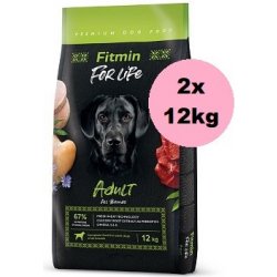 Fitmin For Life Adult All Breeds 2 x 12 kg