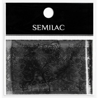 06 Semilac Nail transfer foil Black Lace – Hledejceny.cz