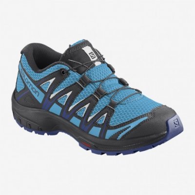 Salomon XA PRO 3D J 411244 ethereal blue surf the web white