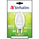 Verbatim LED žárovka teplá bílá Classic B svíčková E14 350lm 4,5W 2700K
