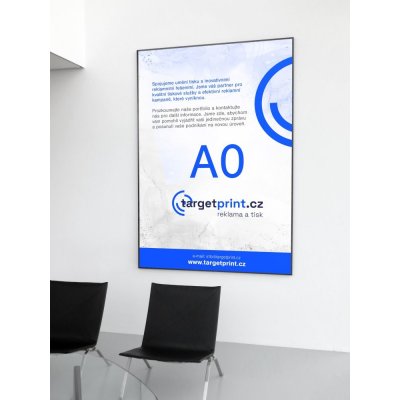Plakát A0 - 250g (jednostranný tisk) 10000 ks (A0 - jednostranný tisk) – Hledejceny.cz