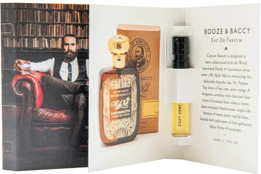 Captain Fawcett Ricki Hall's Booze & Baccy parfémovaná voda pánská 2 ml vzorek