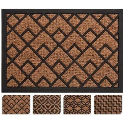 rohož guma+kokos 40x60cm mix dekorů – Zboží Mobilmania