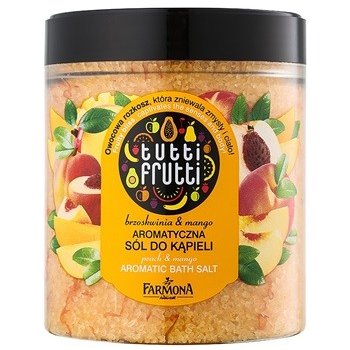 Farmona Tutti Frutti Peach & Mango sůl do koupele 600 g