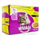 Krmivo pro kočky Whiskas Adult drůbeží výběr ve šťávě 12 x 100 g