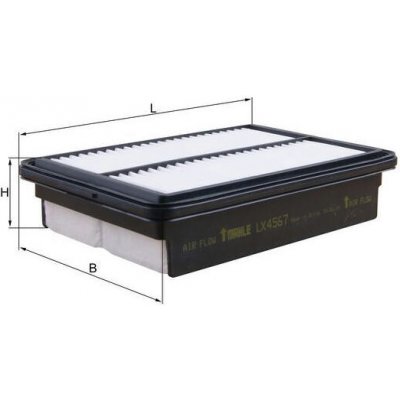 Vzduchový filtr KNECHT LX 4567 – Hledejceny.cz