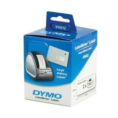 DYMO štítky 89x36mm bílé, velké, baleno po 2 ks S0722400 - 99012 – Zboží Živě