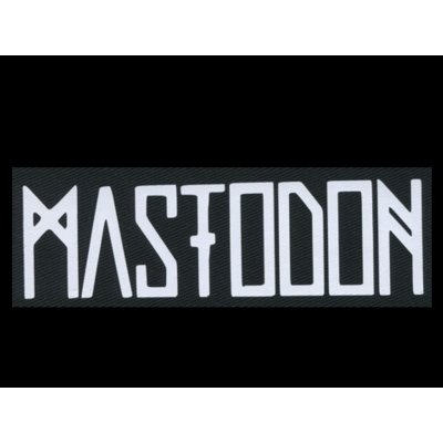 Nášivka MASTODON – Zboží Dáma