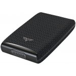 Tru Virtu Credit Card Case Razor Fan Leather diagonal carbon black – Zboží Živě