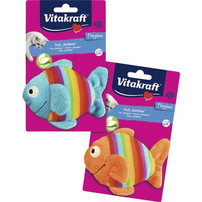 Vitakraft plyšová rybka s catnipem 11 cm – Hledejceny.cz