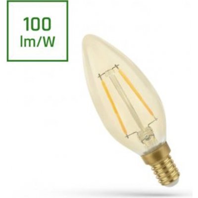 Spectrumled LED CANDLE C35 E-14 230V 5W COG Teplá bílá RETROSHINE – Hledejceny.cz