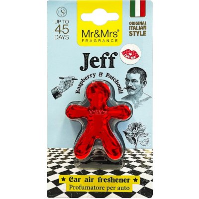 Mr&Mrs Fragrance Jeff Chrome Raspberry & Patchouli | Zboží Auto