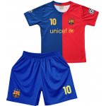 Numberoplus Premium dětský fotbalový dres Komplet FC Barcelona Lionel Messi 10 – Zboží Dáma