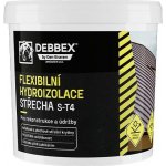Flexibilní hydroizolace STŘECHA S-T4, 5 kg kbelík šedá