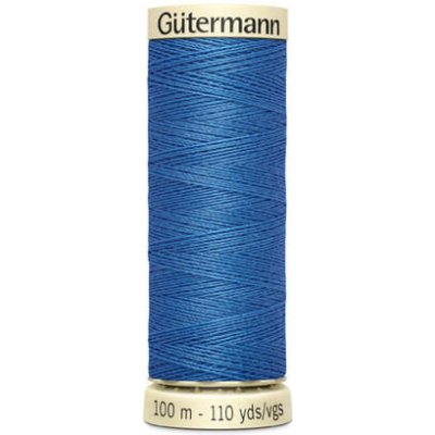 Nit PES Gütermann 100 (100m) - univerzální barva 311 - modrá – Sleviste.cz