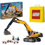 LEGO® City 60420 Žlutý bagr – Zboží Dáma