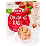 Emco Ovesná kaše s jahodami 5 x 55 g – Zbozi.Blesk.cz