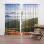 Sablio Závěs Příroda: 2ks 140x250cm – Hledejceny.cz