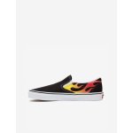 Vans classic slip-on Flame black – Sleviste.cz