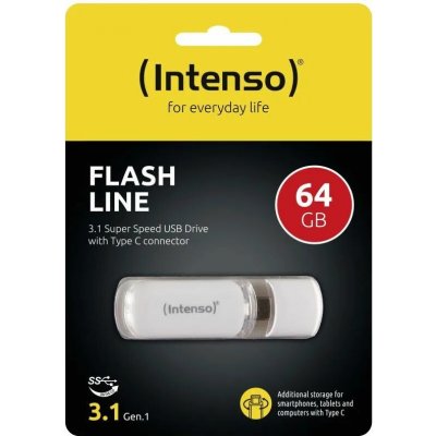 Intenso Flash Line Type-C 64GB 3538490 – Hledejceny.cz