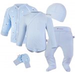 Little Angel Novorozenecká sada BIO Outlast sv.modrá hvězdičky sv.modrá – Zboží Dáma