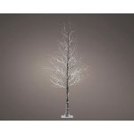 Lumineo Vánoční osvětlení venkovní světelný stromek 60 LED Ø 100 cm výška 150 cm teplé bílé světlo – Sleviste.cz