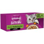 WHISKAS Tasty Mix Výběr šéfkuchaře v omáčce 40 x 85 g – Hledejceny.cz