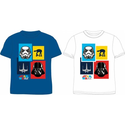 Star-Wars licence chlapecké tričko Star Wars 52029487, bílá – Zbozi.Blesk.cz